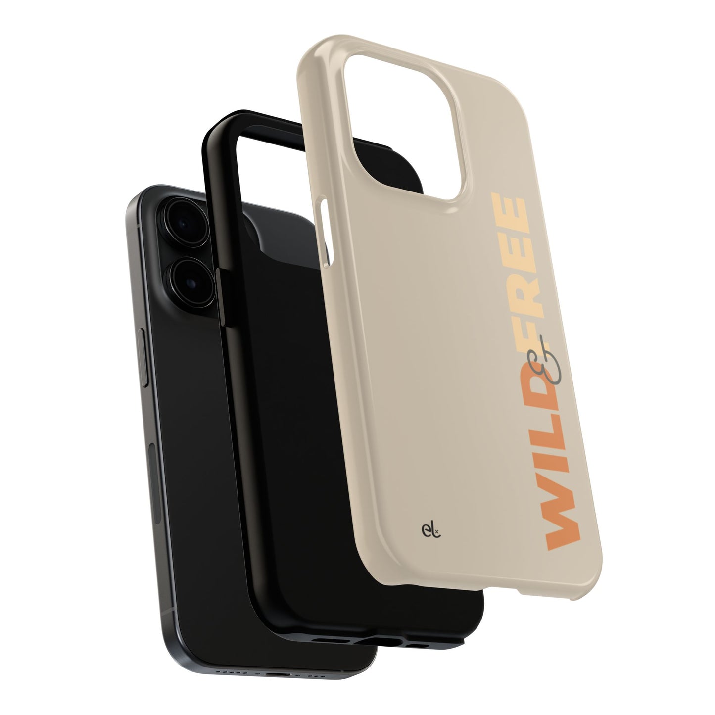 Wild & Free Phone Case - Safari Wildlife Phone Cover - ELMUGO