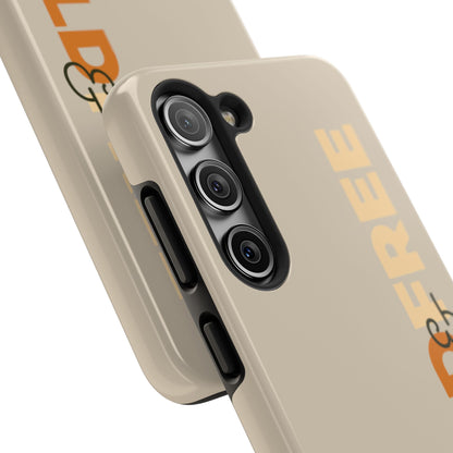 Wild & Free Phone Case Beige - African Wildlife Phone Cover - ELMUGO