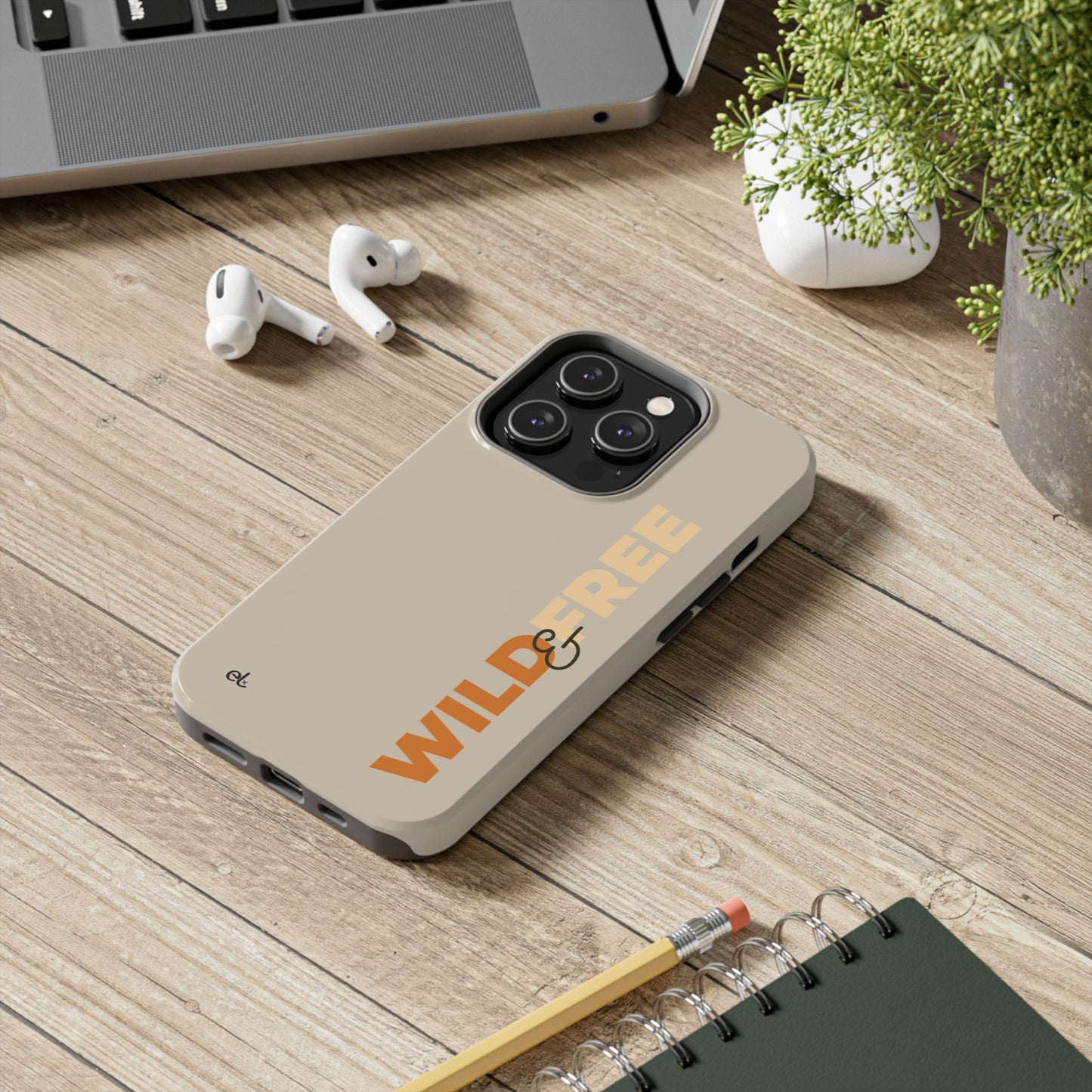 Wild & Free Phone Case - Safari Wildlife Phone Cover - ELMUGO
