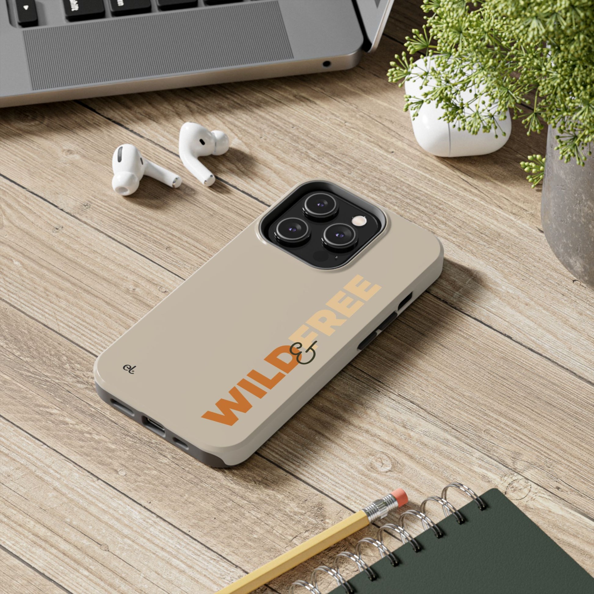 Wild & Free Phone Case - Safari Wildlife Phone Cover - ELMUGO