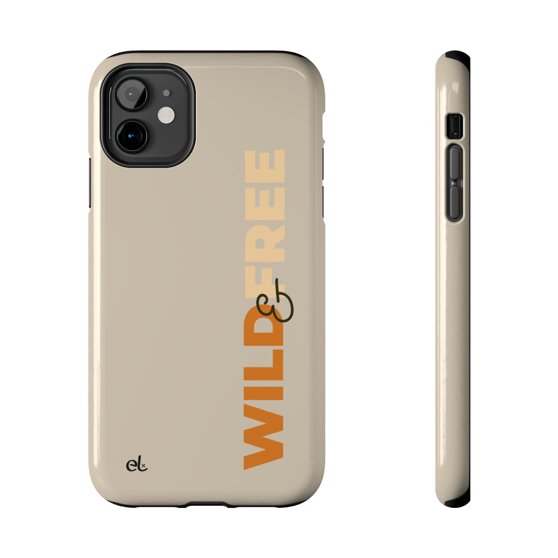 Wild & Free Phone Case - Safari Wildlife Phone Cover - ELMUGO