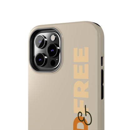 Wild & Free Phone Case Beige - African Wildlife Phone Cover - ELMUGO