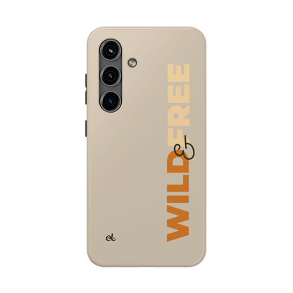 Wild & Free Phone Case Beige - African Wildlife Phone Cover - ELMUGO