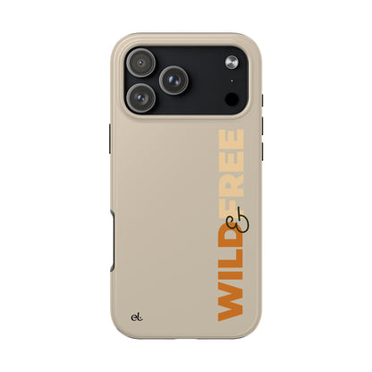 Wild & Free Phone Case - Safari Wildlife Phone Cover - ELMUGO
