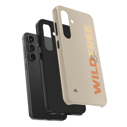 Wild & Free Phone Case Beige - African Wildlife Phone Cover - ELMUGO