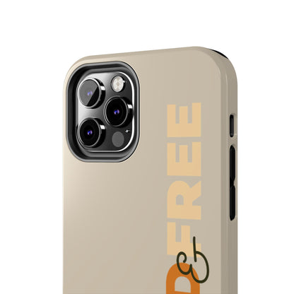 Wild & Free Phone Case Beige - African Wildlife Phone Cover - ELMUGO
