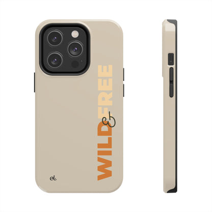 Wild & Free Phone Case - Safari Wildlife Phone Cover - ELMUGO
