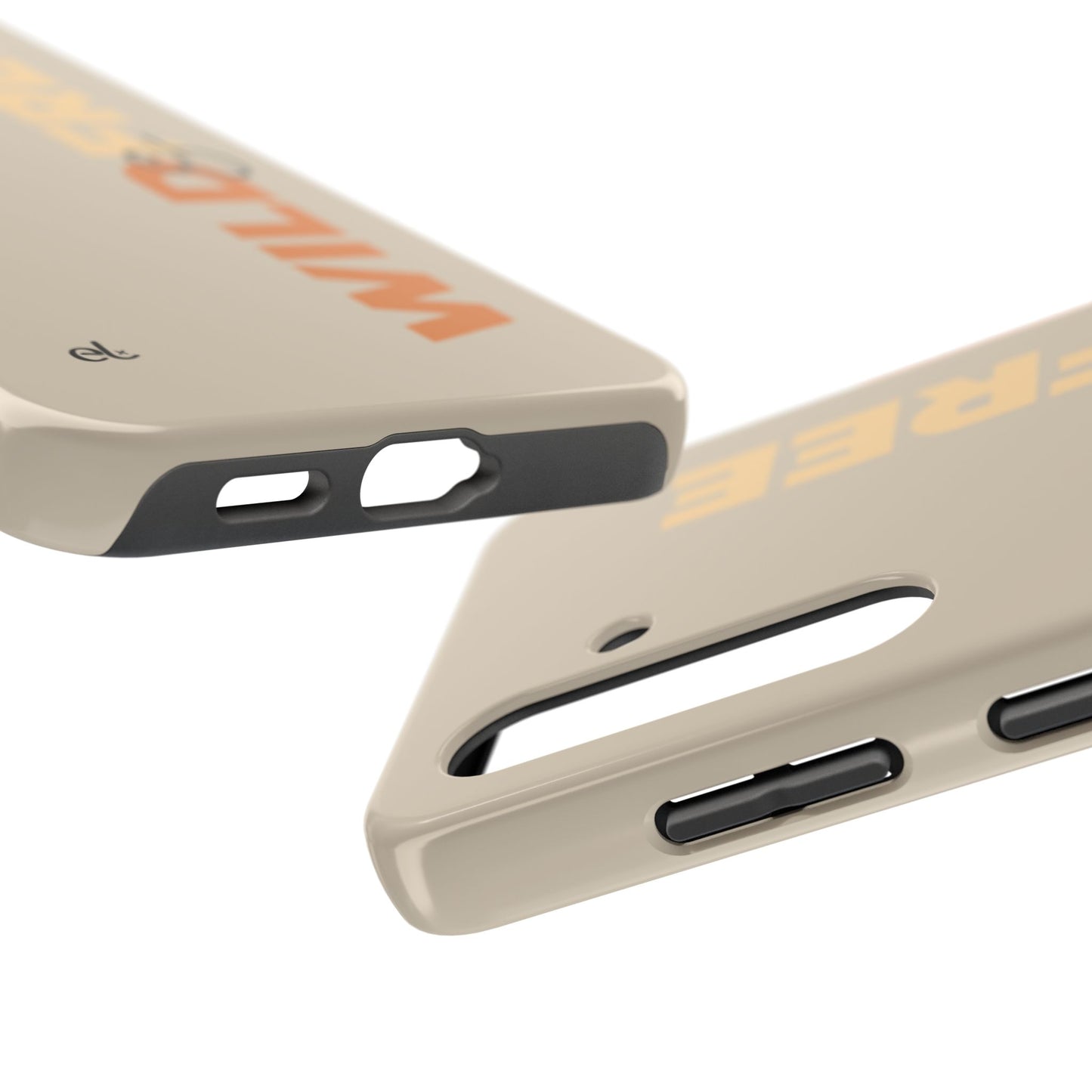 Wild & Free Phone Case Beige - African Wildlife Phone Cover - ELMUGO