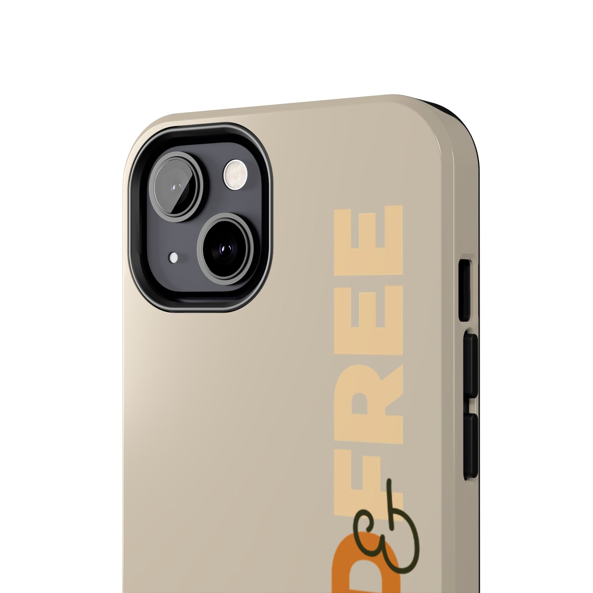 Wild & Free Phone Case Beige - African Wildlife Phone Cover - ELMUGO