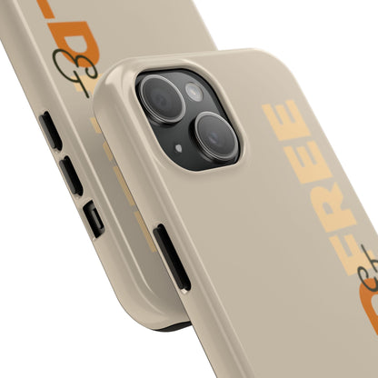 Wild & Free Phone Case Beige - African Wildlife Phone Cover - ELMUGO