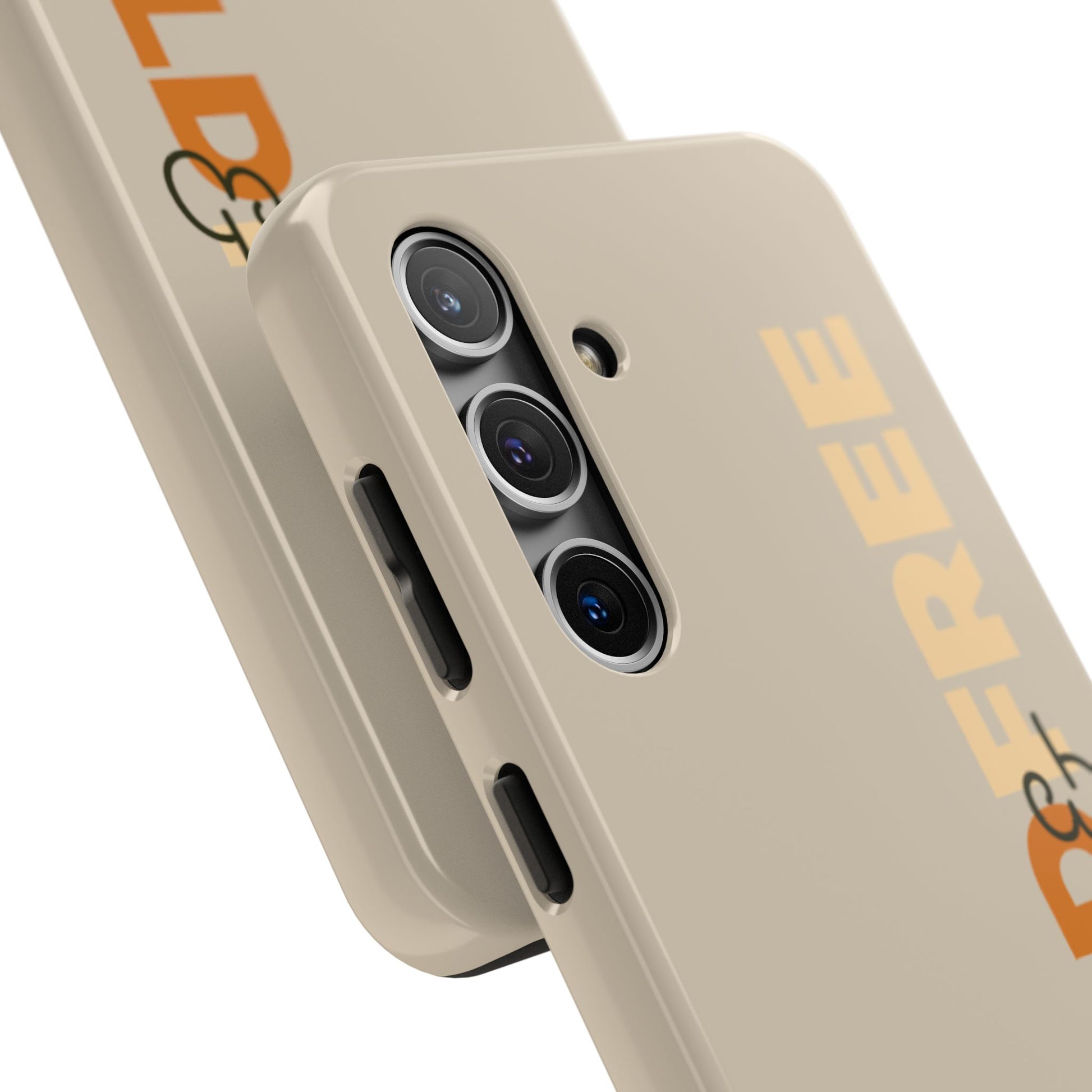 Wild & Free Phone Case Beige - African Wildlife Phone Cover - ELMUGO