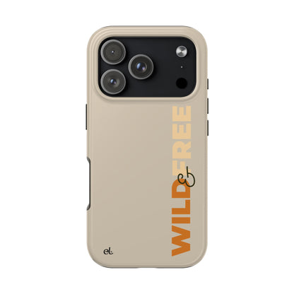 Wild & Free Phone Case - Safari Wildlife Phone Cover - ELMUGO
