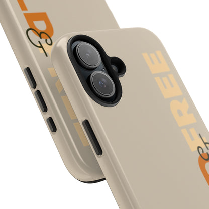Wild & Free Phone Case Beige - African Wildlife Phone Cover - ELMUGO