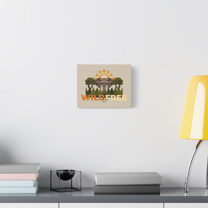 Savannah Geometry Canvas Art - African Geometric Print - ELMUGO