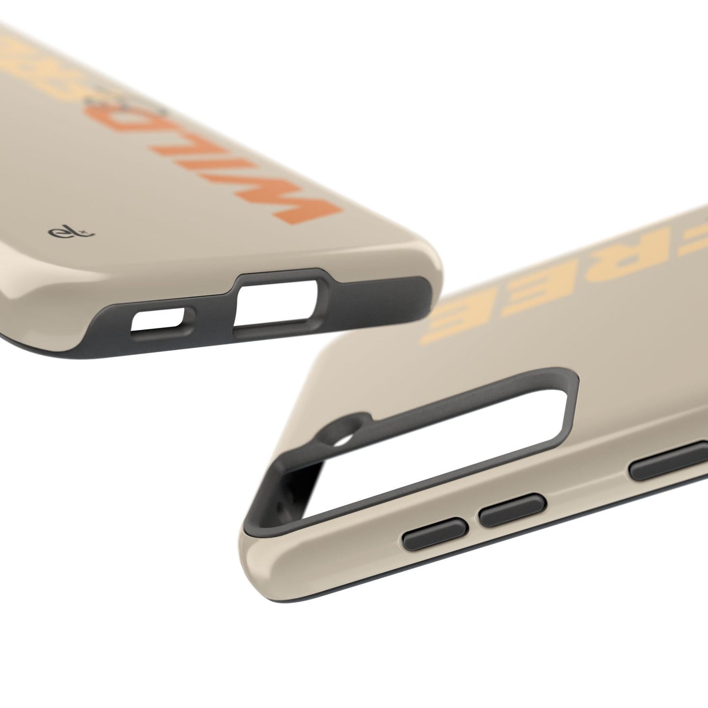 Wild & Free Phone Case Beige - African Wildlife Phone Cover - ELMUGO