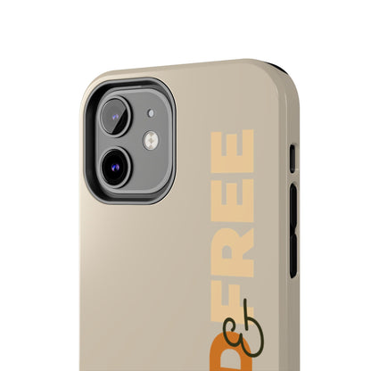 Wild & Free Phone Case Beige - African Wildlife Phone Cover - ELMUGO