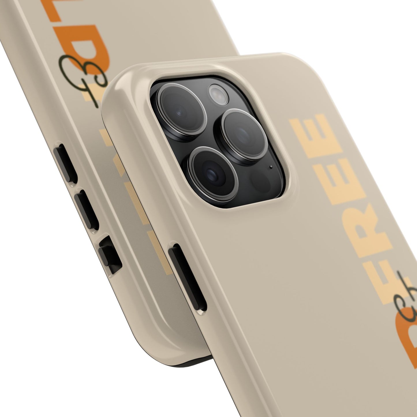 Wild & Free Phone Case Beige - African Wildlife Phone Cover - ELMUGO