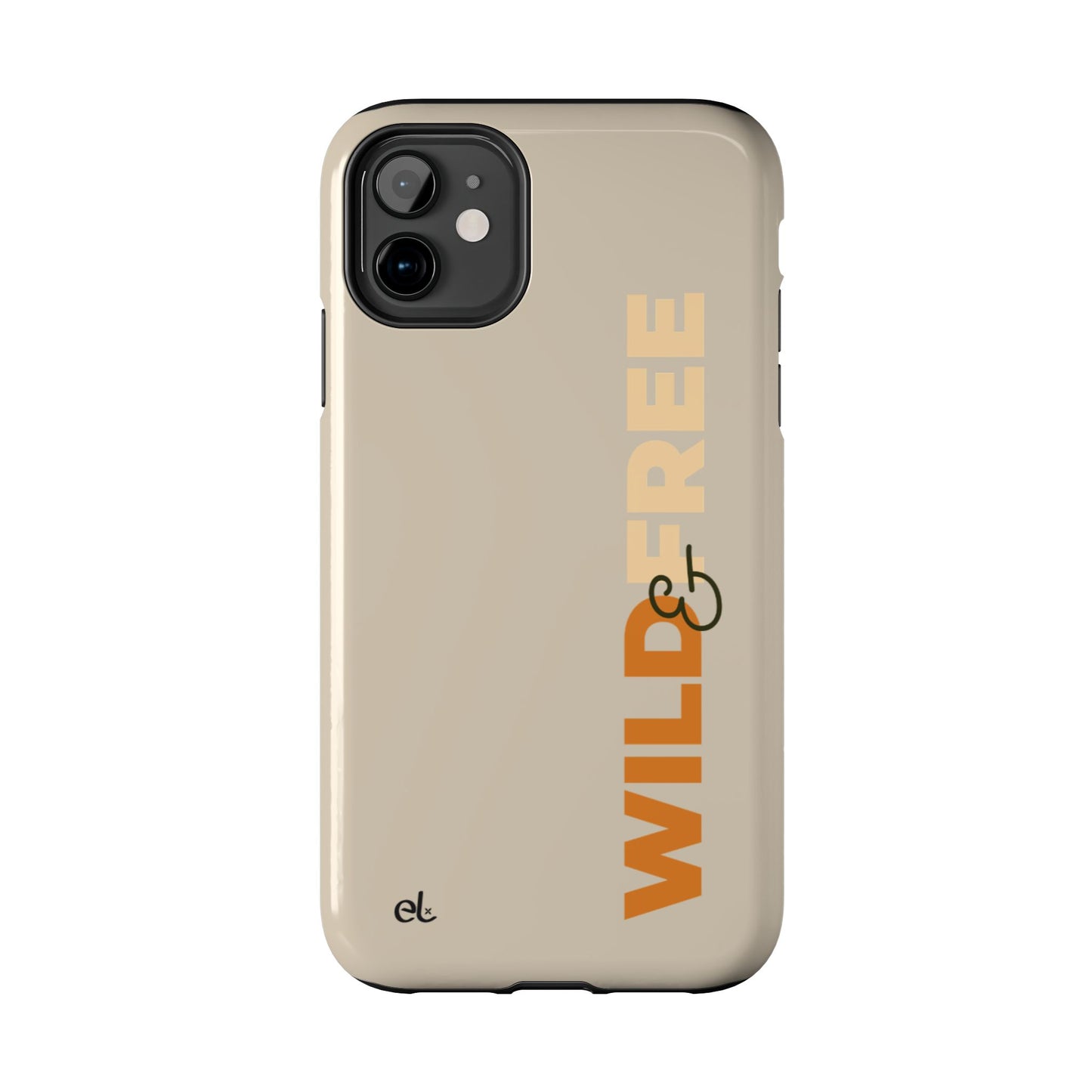 Wild & Free Phone Case - Safari Wildlife Phone Cover - ELMUGO