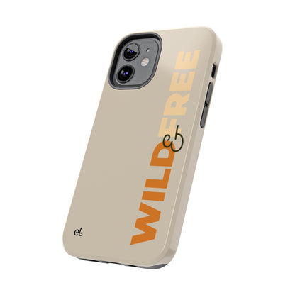 Wild & Free Phone Case Beige - African Wildlife Phone Cover - ELMUGO