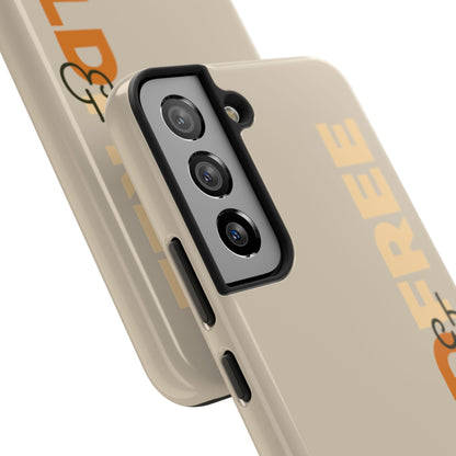 Wild & Free Phone Case Beige - African Wildlife Phone Cover - ELMUGO