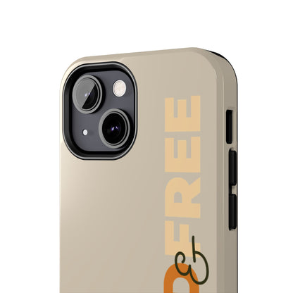 Wild & Free Phone Case Beige - African Wildlife Phone Cover - ELMUGO