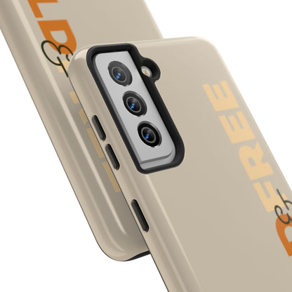 Wild & Free Phone Case Beige - African Wildlife Phone Cover - ELMUGO