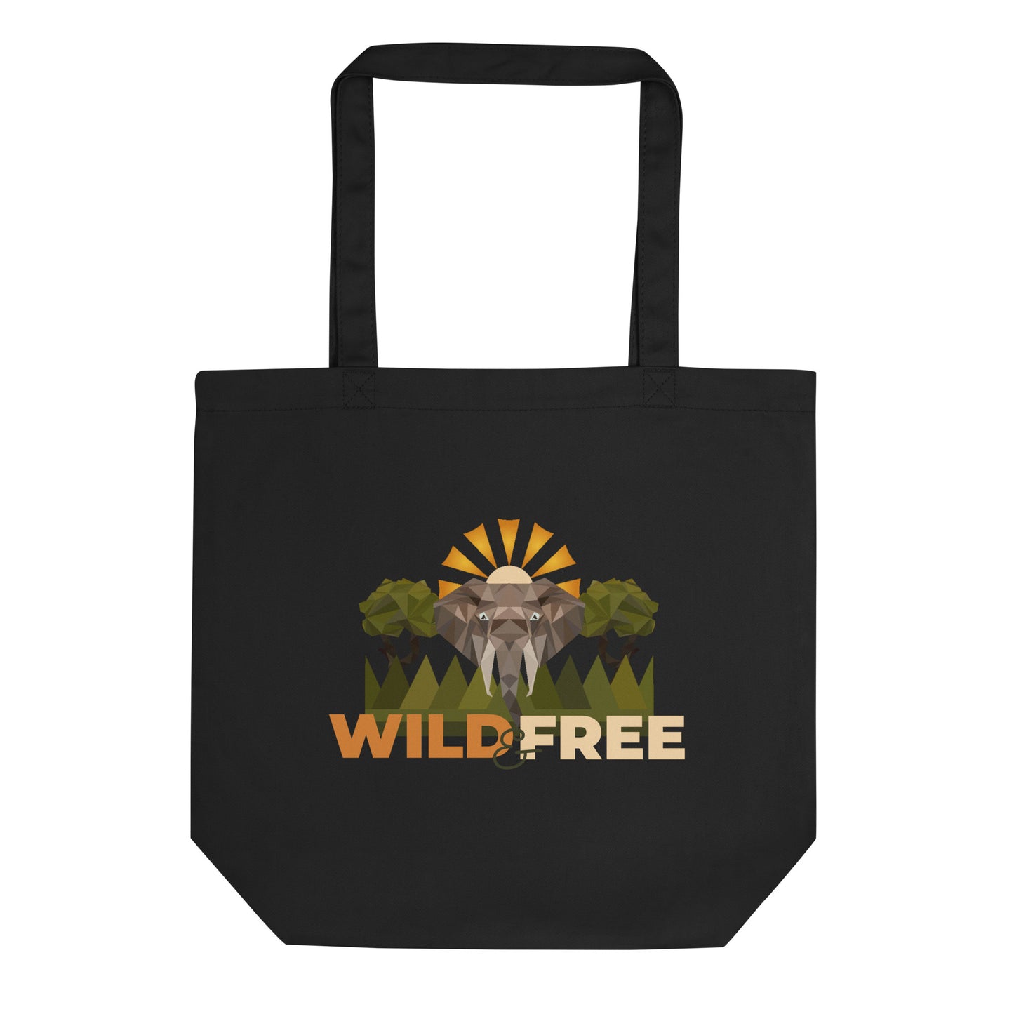 Roaming Giant Tote Bag - Bold Safari Tote - ELMUGO