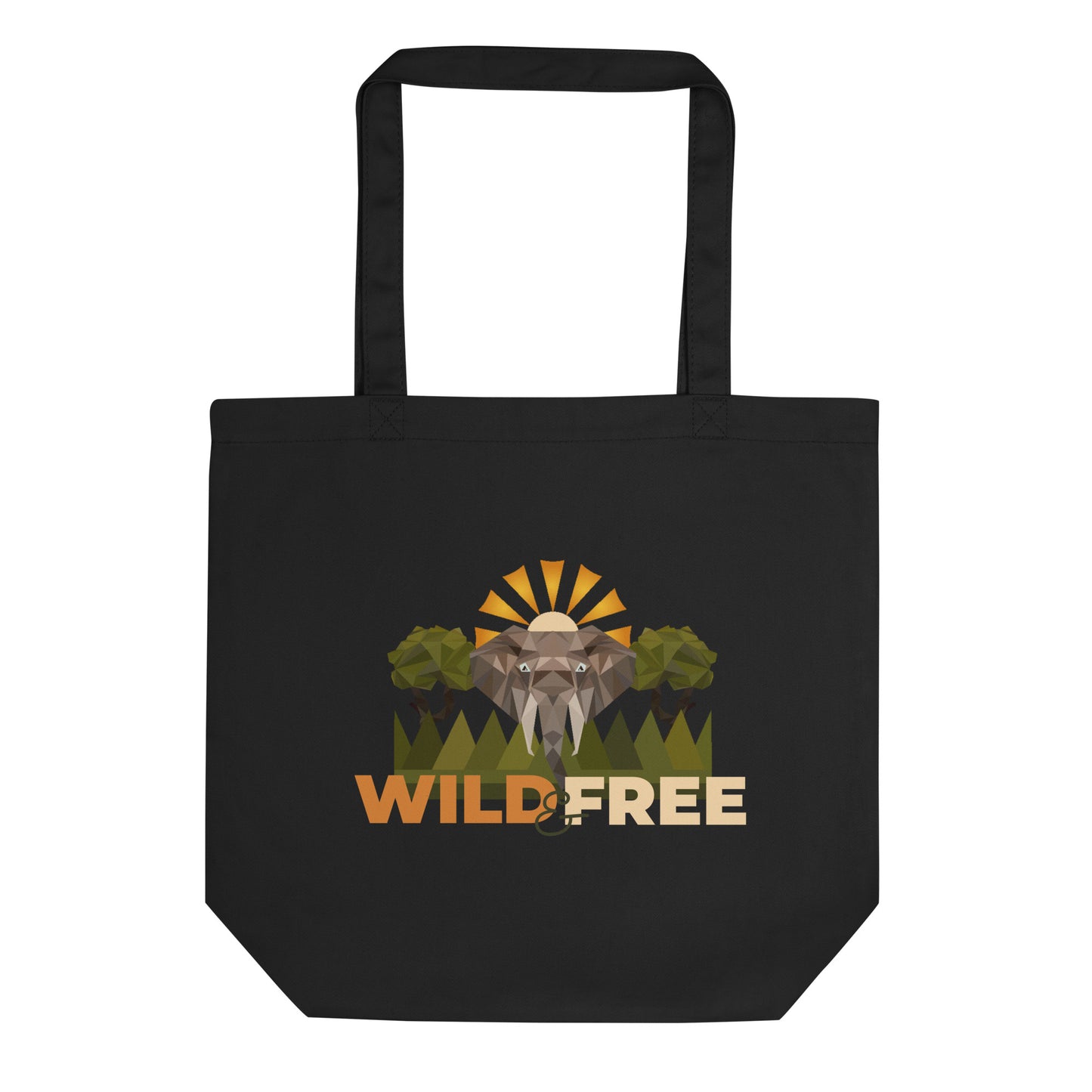 Wild & Free Tote Bag - Safari Tote Bag - ELMUGO