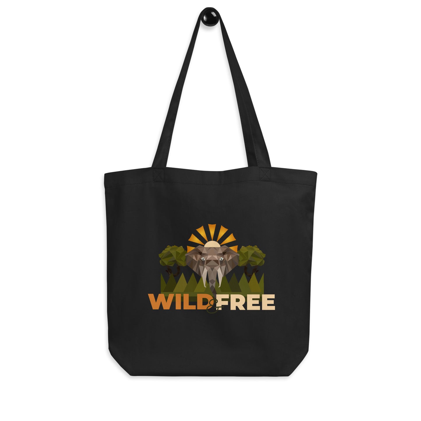 Wild & Free Tote Bag - Safari Tote Bag - ELMUGO