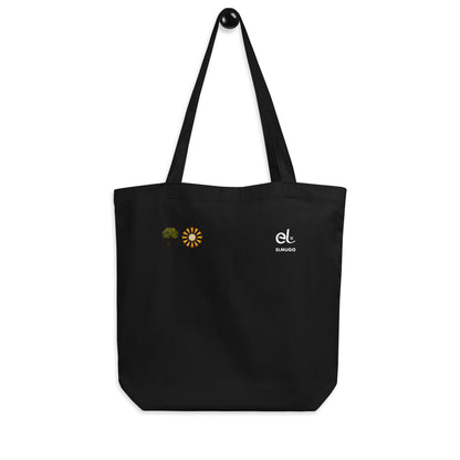 Roaming Giant Tote Bag - Elephant Graphic Tote - ELMUGO