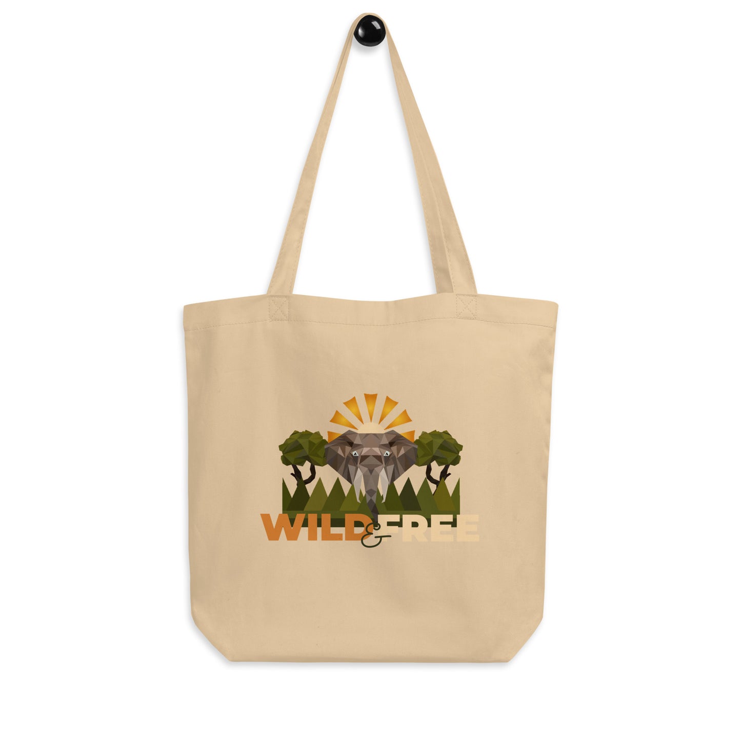 Roaming Giant Tote Bag - Bold Safari Tote - ELMUGO