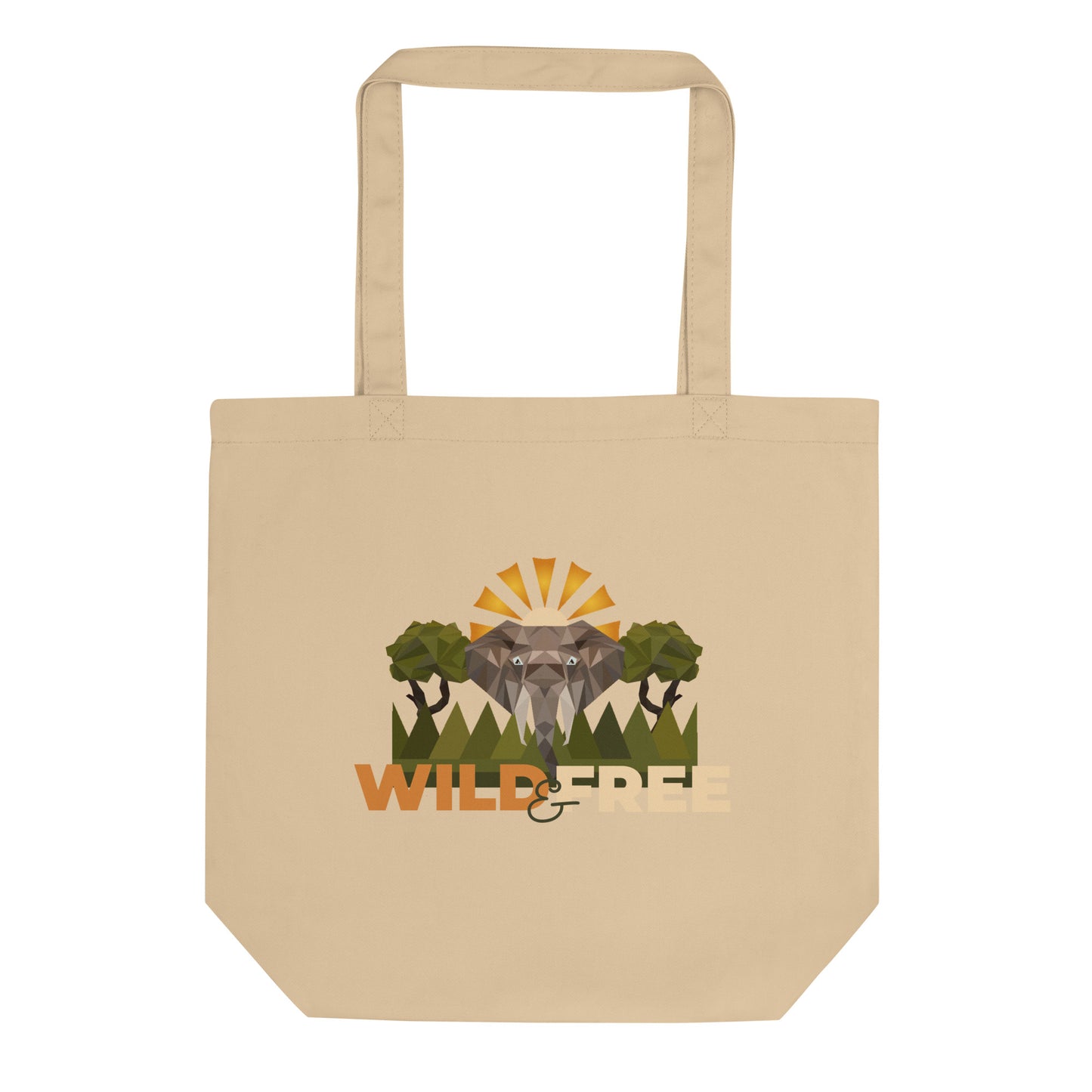 Wild & Free Tote Bag - Safari Tote Bag - ELMUGO
