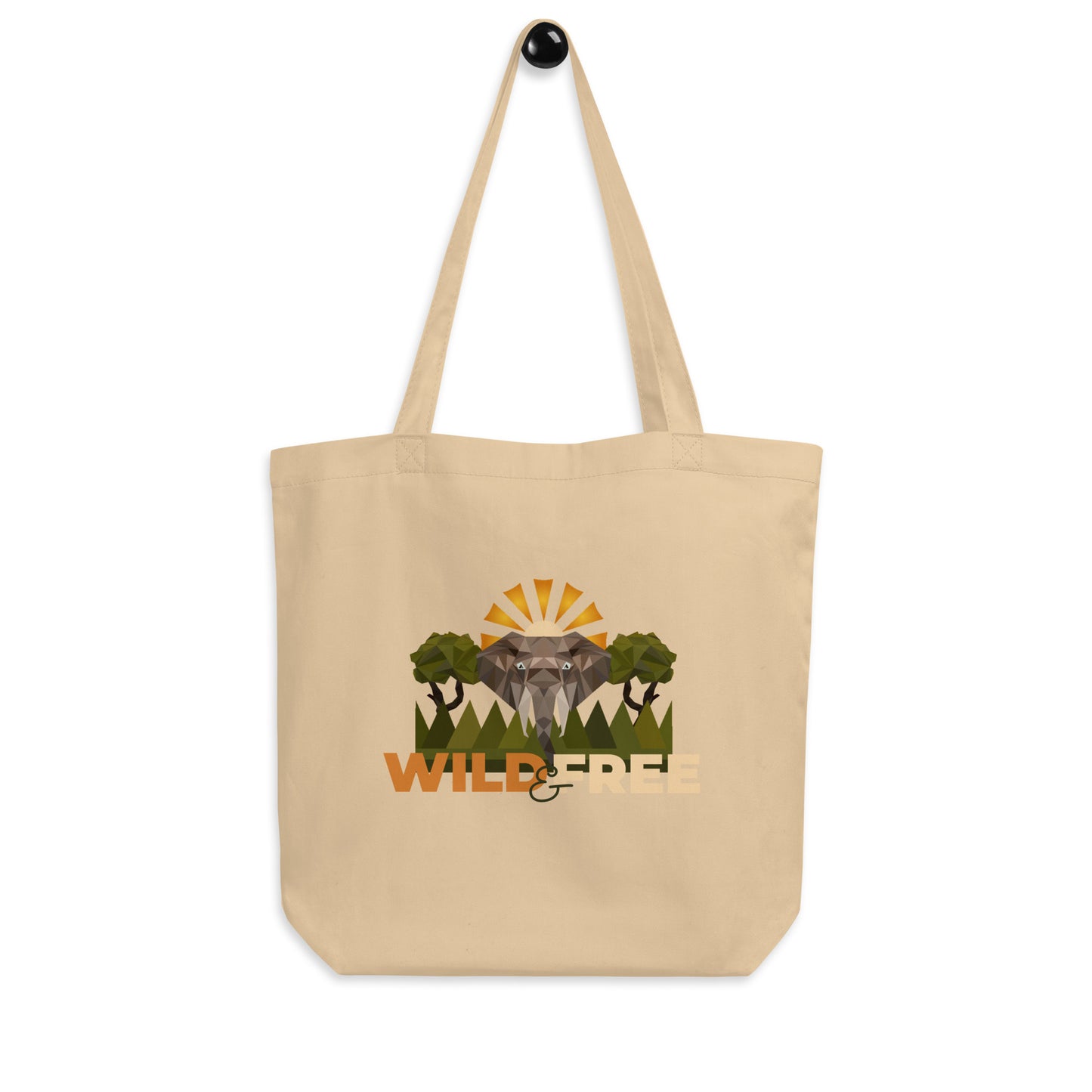 Wild & Free Tote Bag - Safari Tote Bag - ELMUGO