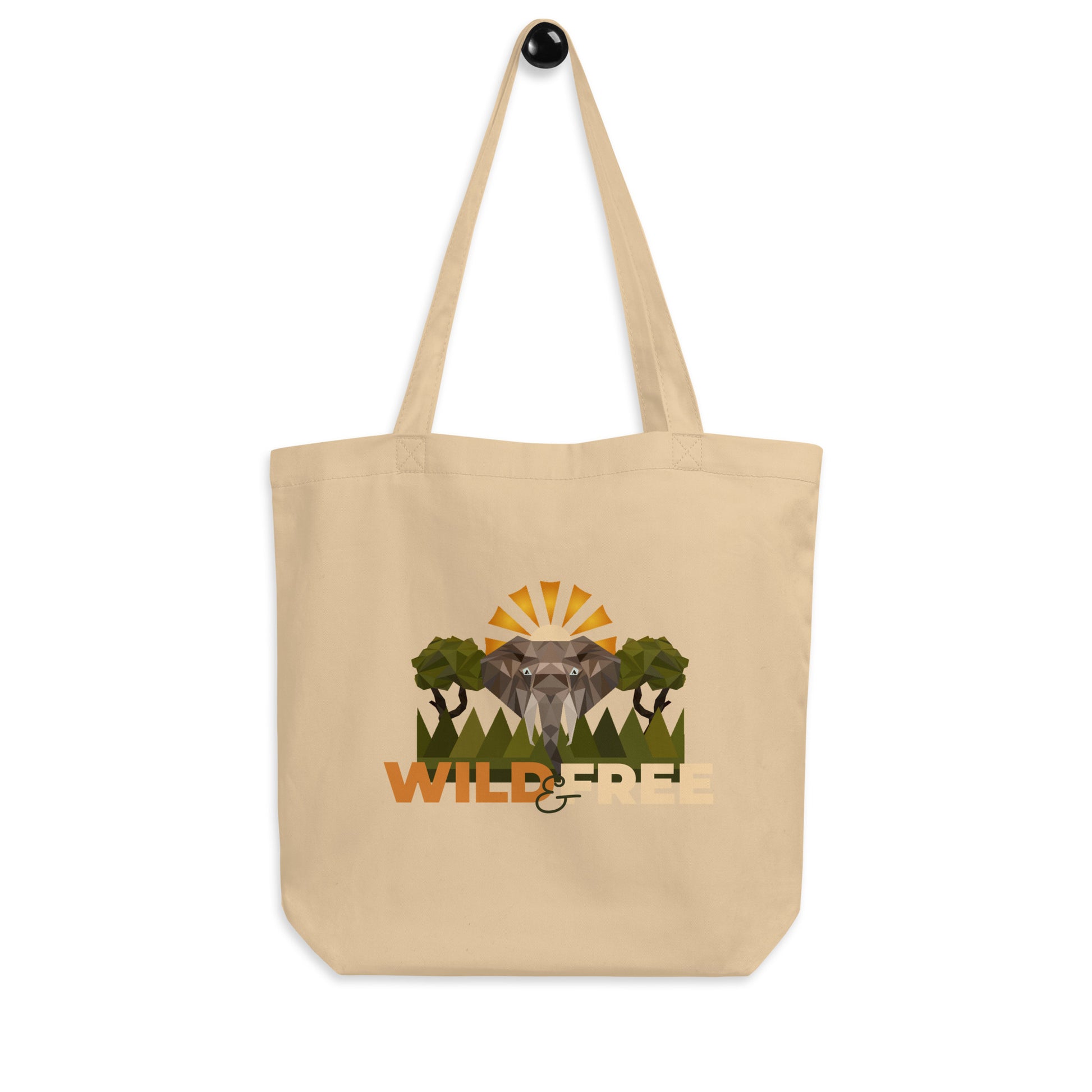 Wild & Free Tote Bag - Safari Tote Bag - ELMUGO