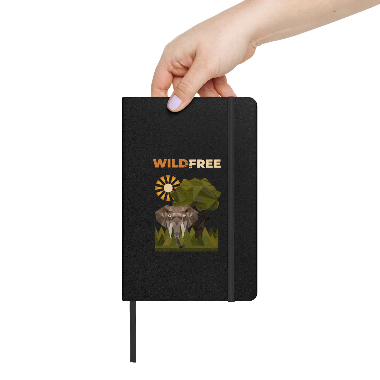 Wild & Free Hardcover Journal - Safari Inspired Journal - ELMUGO