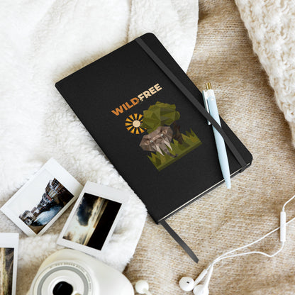 Wild & Free Hardcover Journal - Safari Inspired Journal - ELMUGO