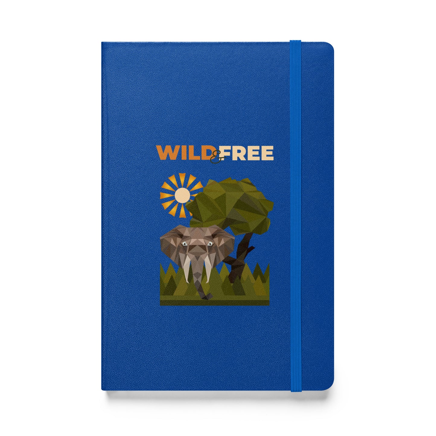 Wild & Free Hardcover Journal - Safari Inspired Journal - ELMUGO