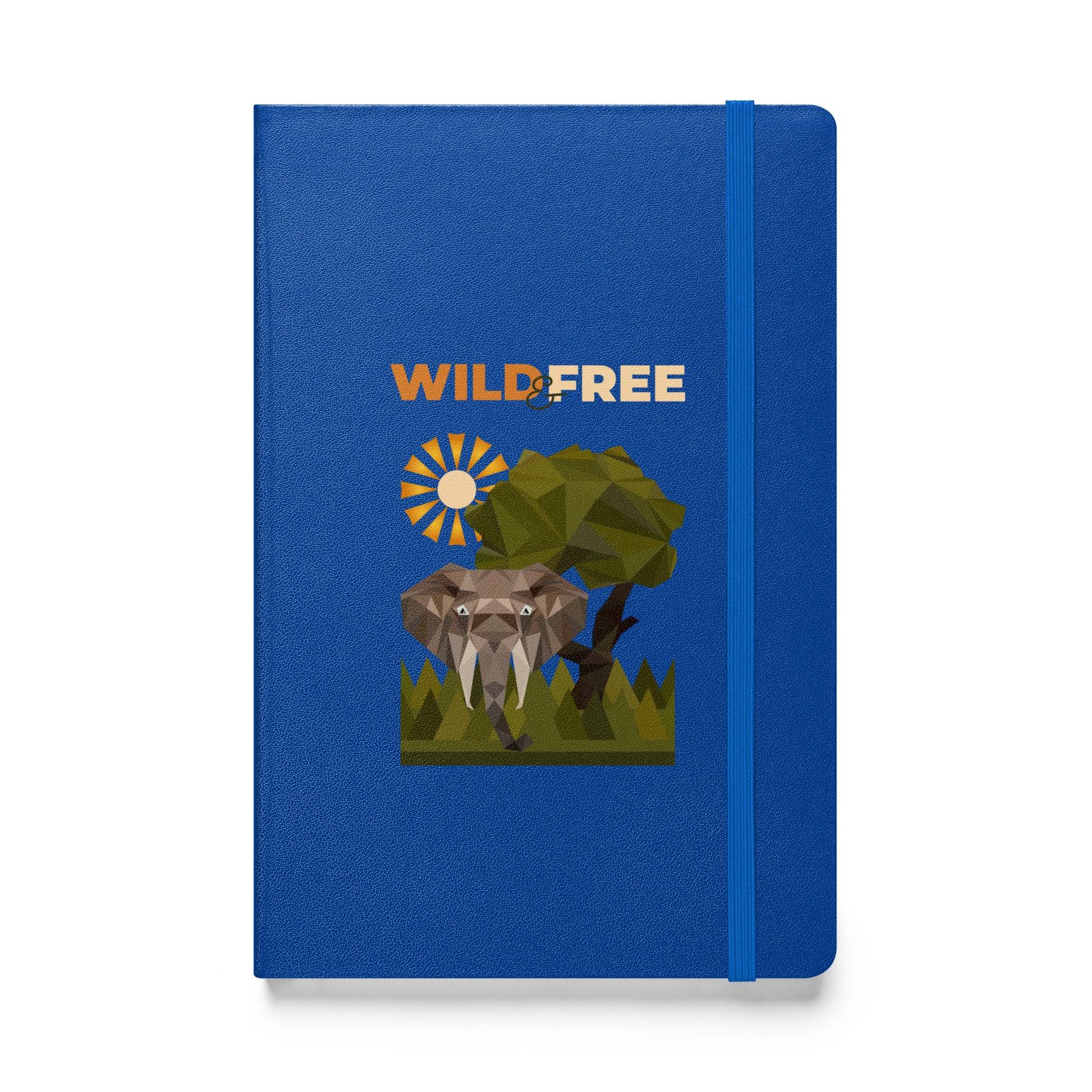 Wild & Free Hardcover Journal - Safari Inspired Journal - ELMUGO