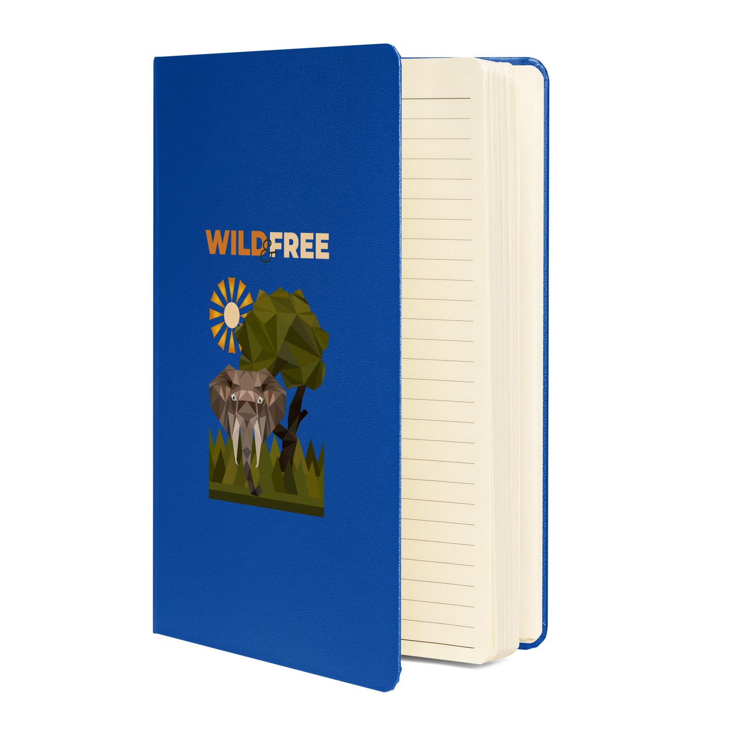 Wild & Free Hardcover Journal - Safari Inspired Journal - ELMUGO
