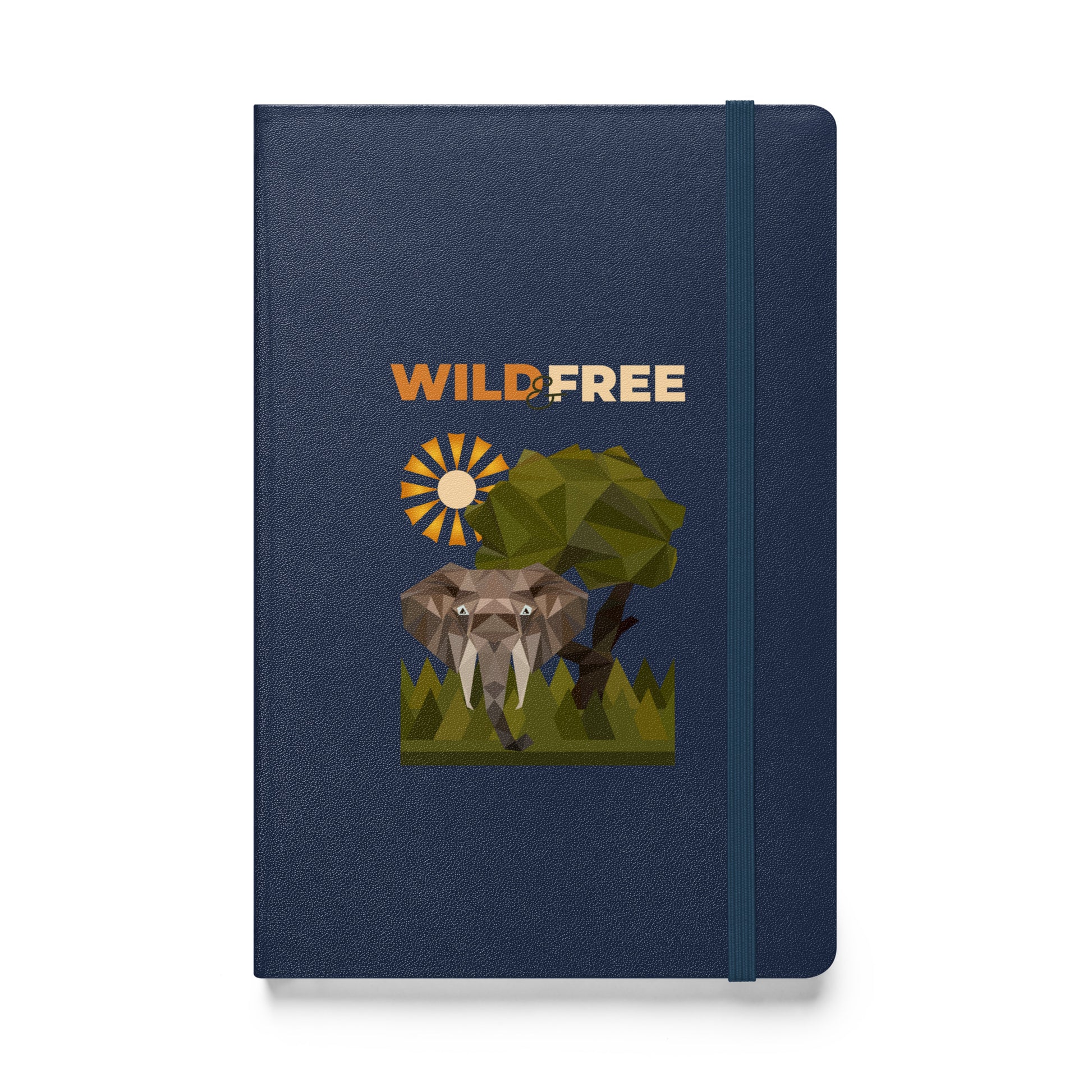 Wild & Free Hardcover Journal - Safari Inspired Journal - ELMUGO