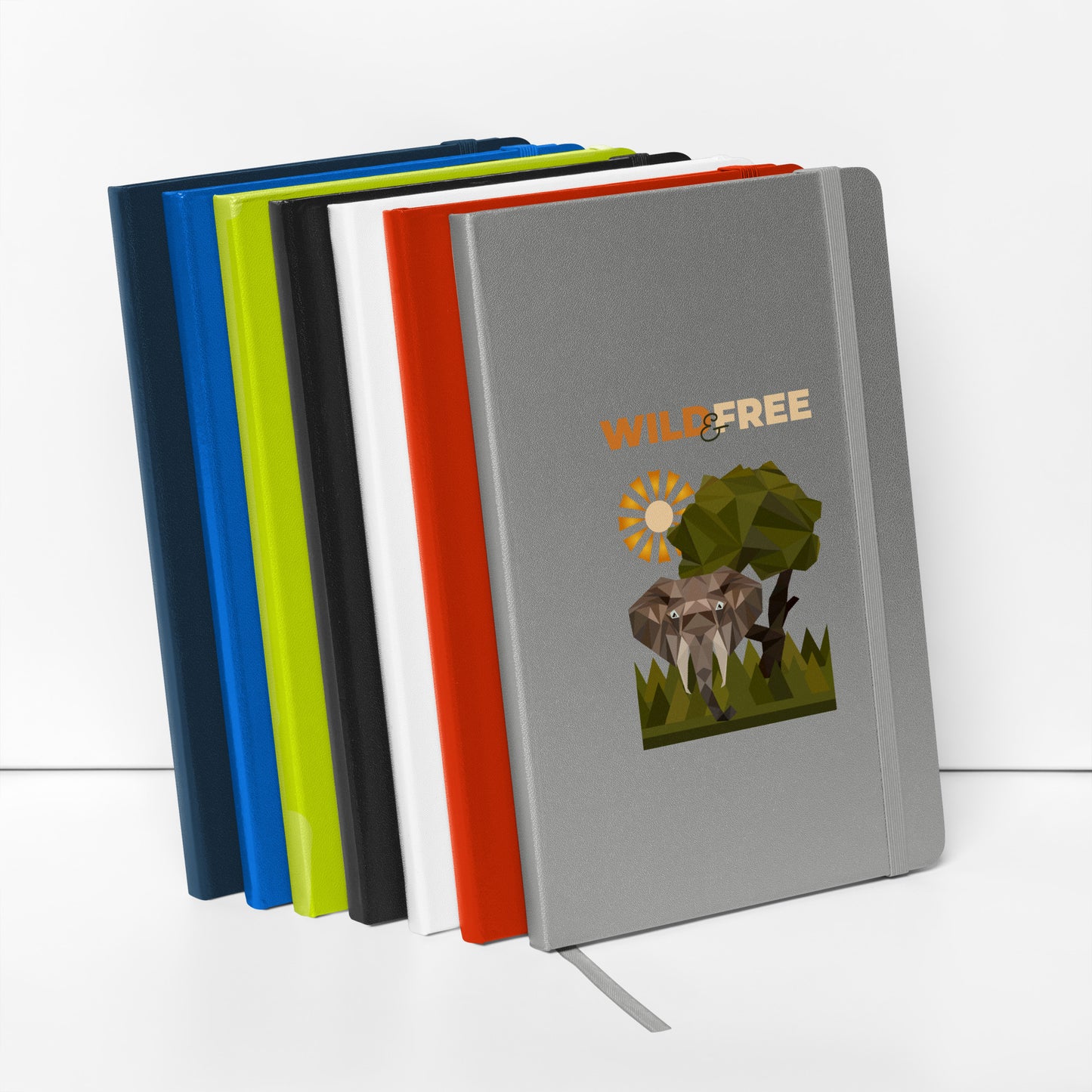 Wild & Free Hardcover Journal - Safari Inspired Journal - ELMUGO