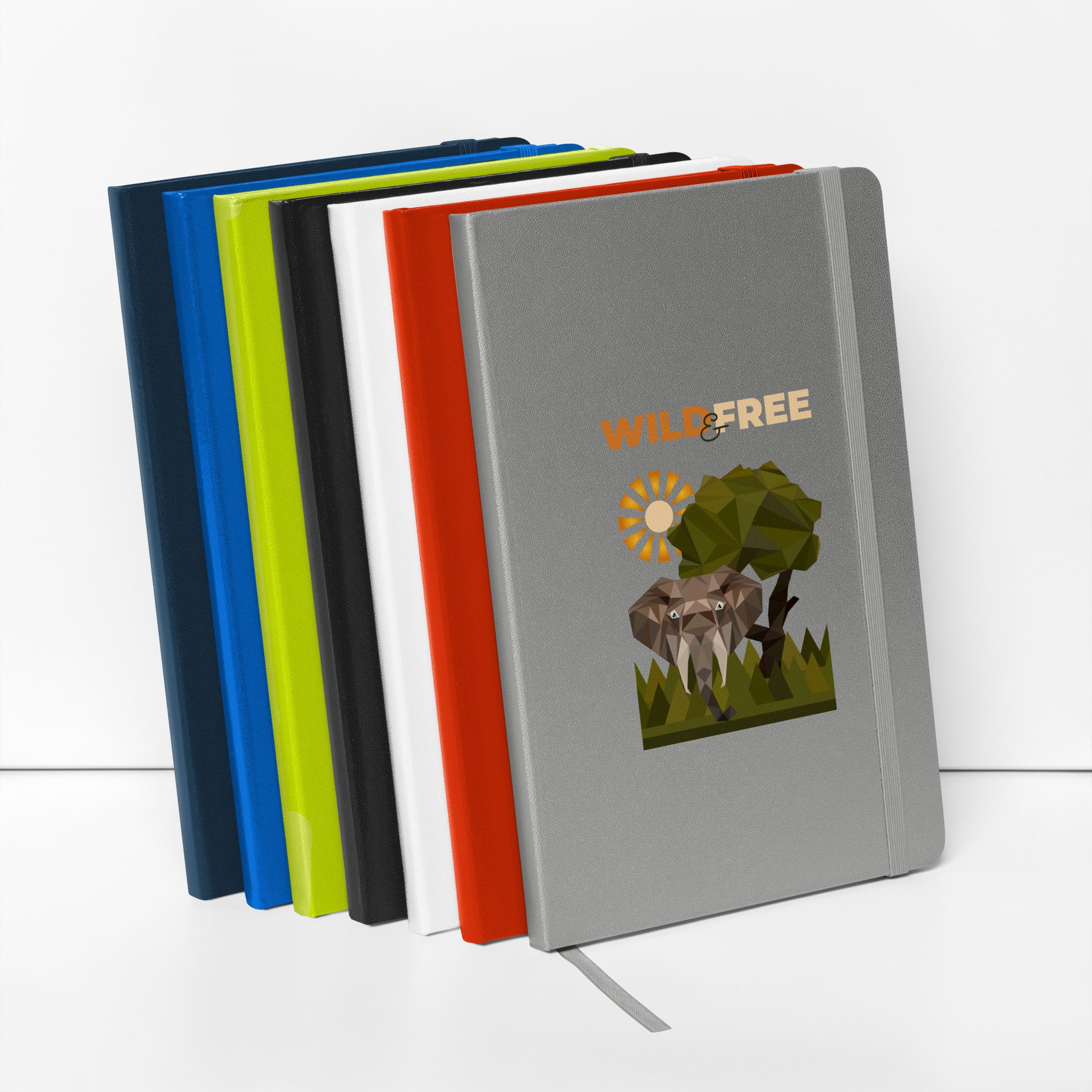 Wild & Free Hardcover Journal - Safari Inspired Journal - ELMUGO