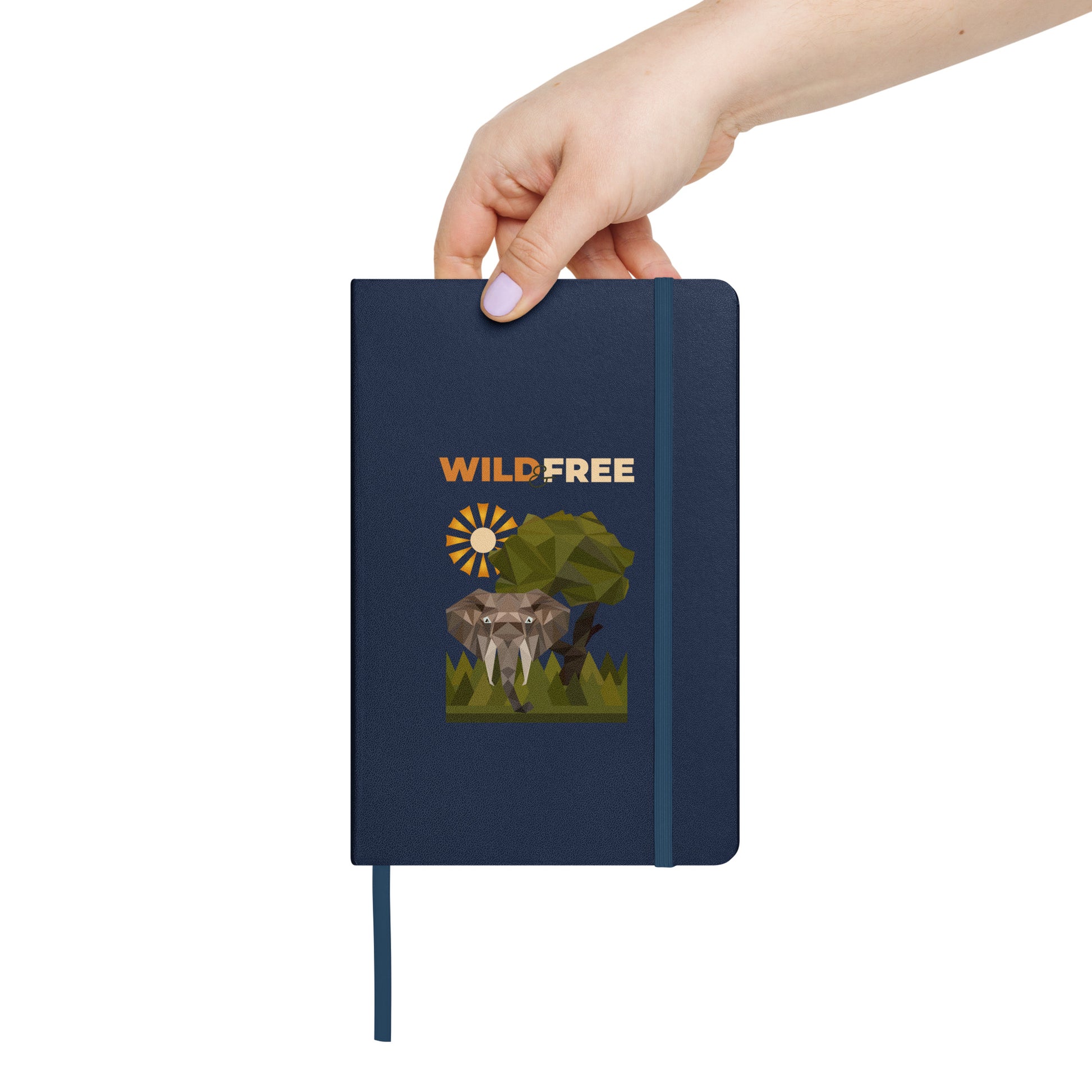 Wild & Free Hardcover Journal - Safari Inspired Journal - ELMUGO