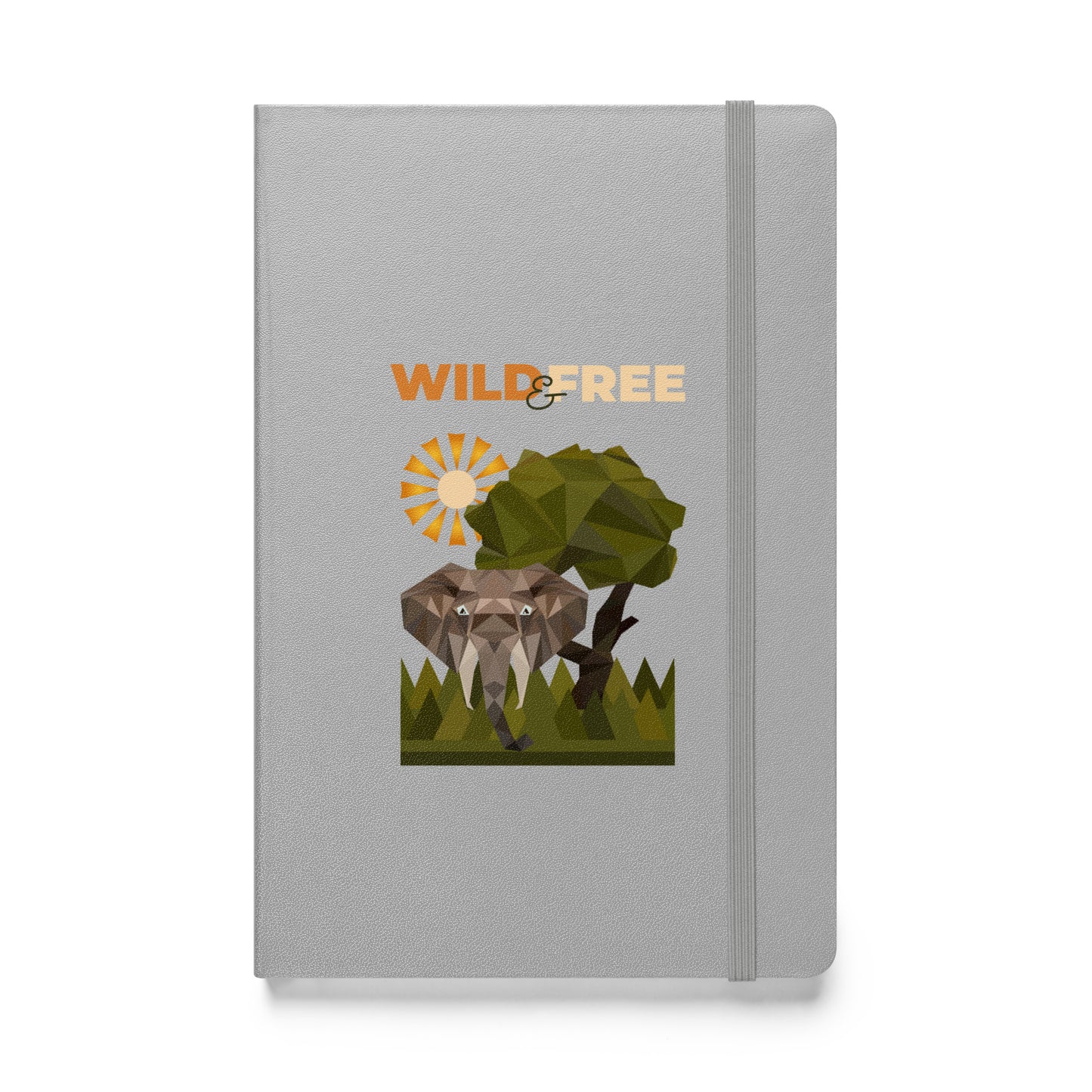 Wild & Free Hardcover Journal - Safari Inspired Journal - ELMUGO