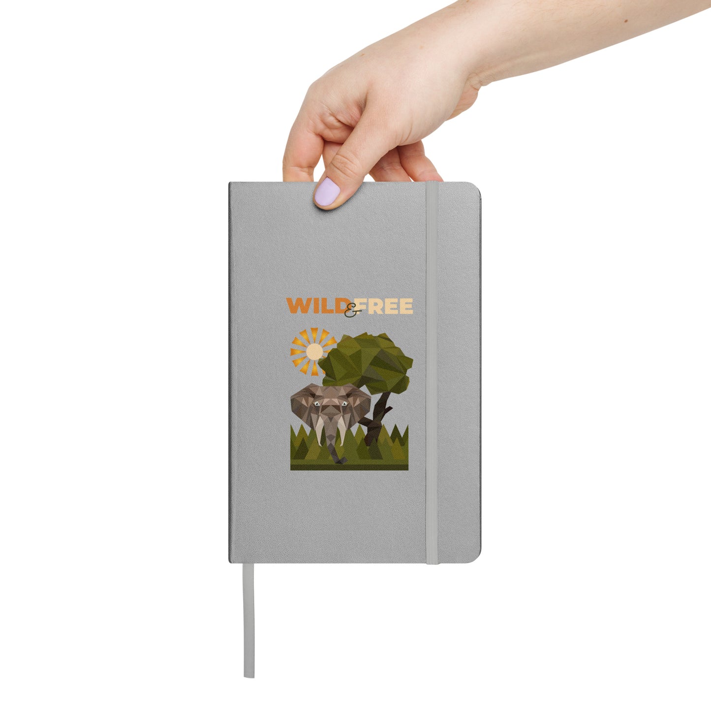 Wild & Free Hardcover Journal - Safari Inspired Journal - ELMUGO