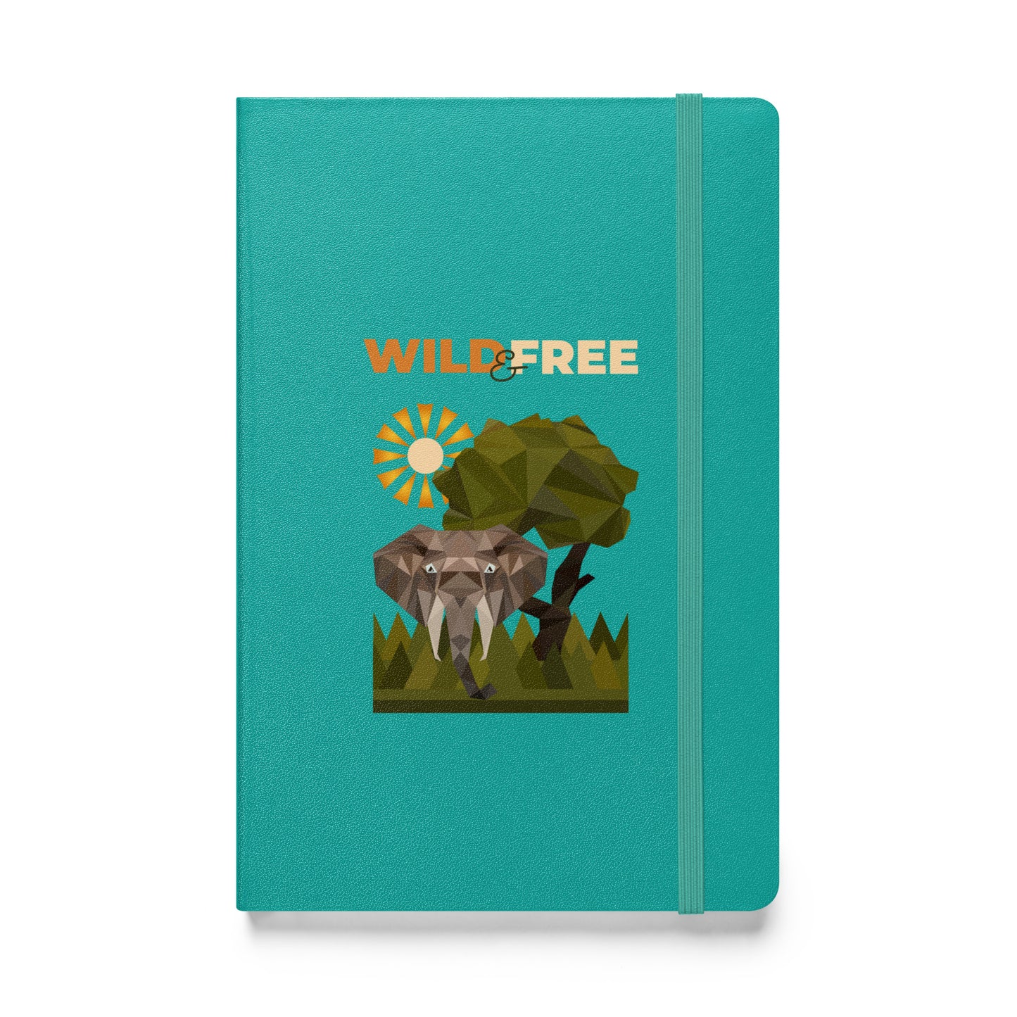 Wild & Free Hardcover Journal - Safari Inspired Journal - ELMUGO