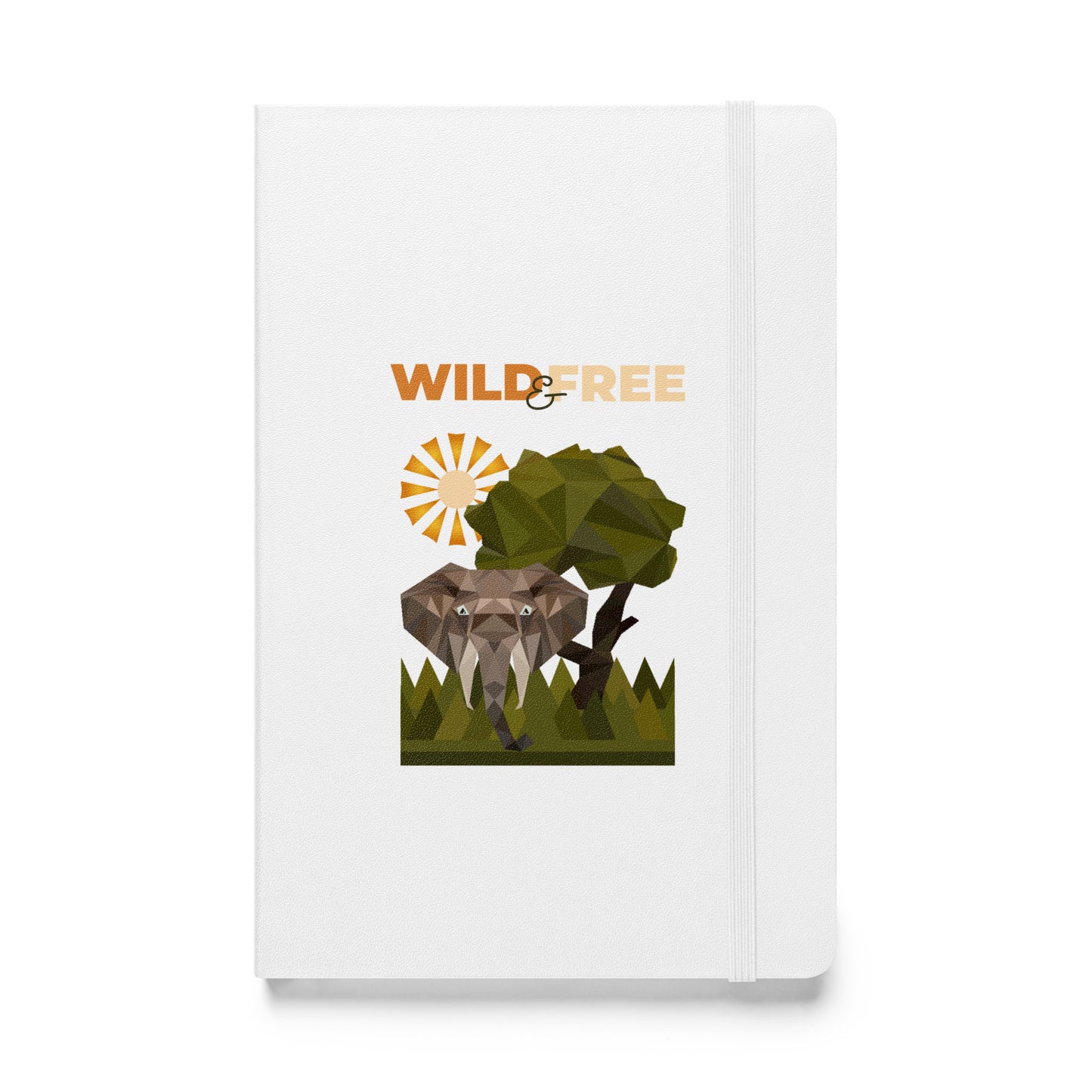 Wild & Free Hardcover Journal - Safari Inspired Journal - ELMUGO