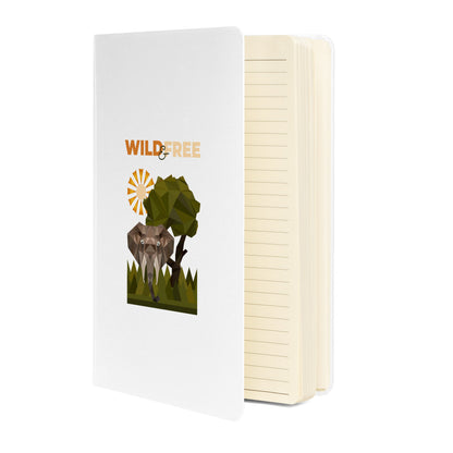 Wild & Free Hardcover Journal - Safari Inspired Journal - ELMUGO