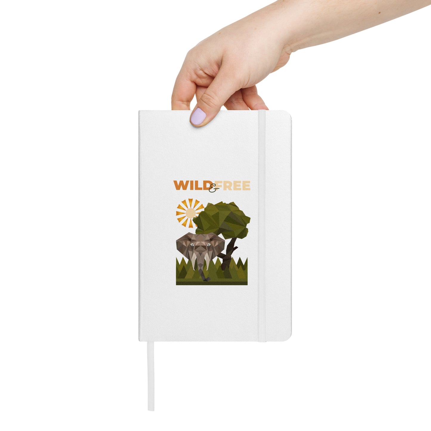 Wild & Free Hardcover Journal - Safari Inspired Journal - ELMUGO