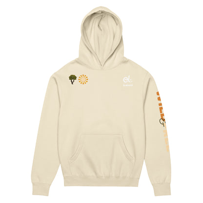 Roaming Giant Hoodie - Elephant Graphic Pullover Hoodie - ELMUGO